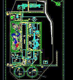 某水泥廠綠化改造總平圖免費下載 - 園林綠化及施工 - 土木工程網